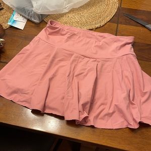 Halara pink skirt